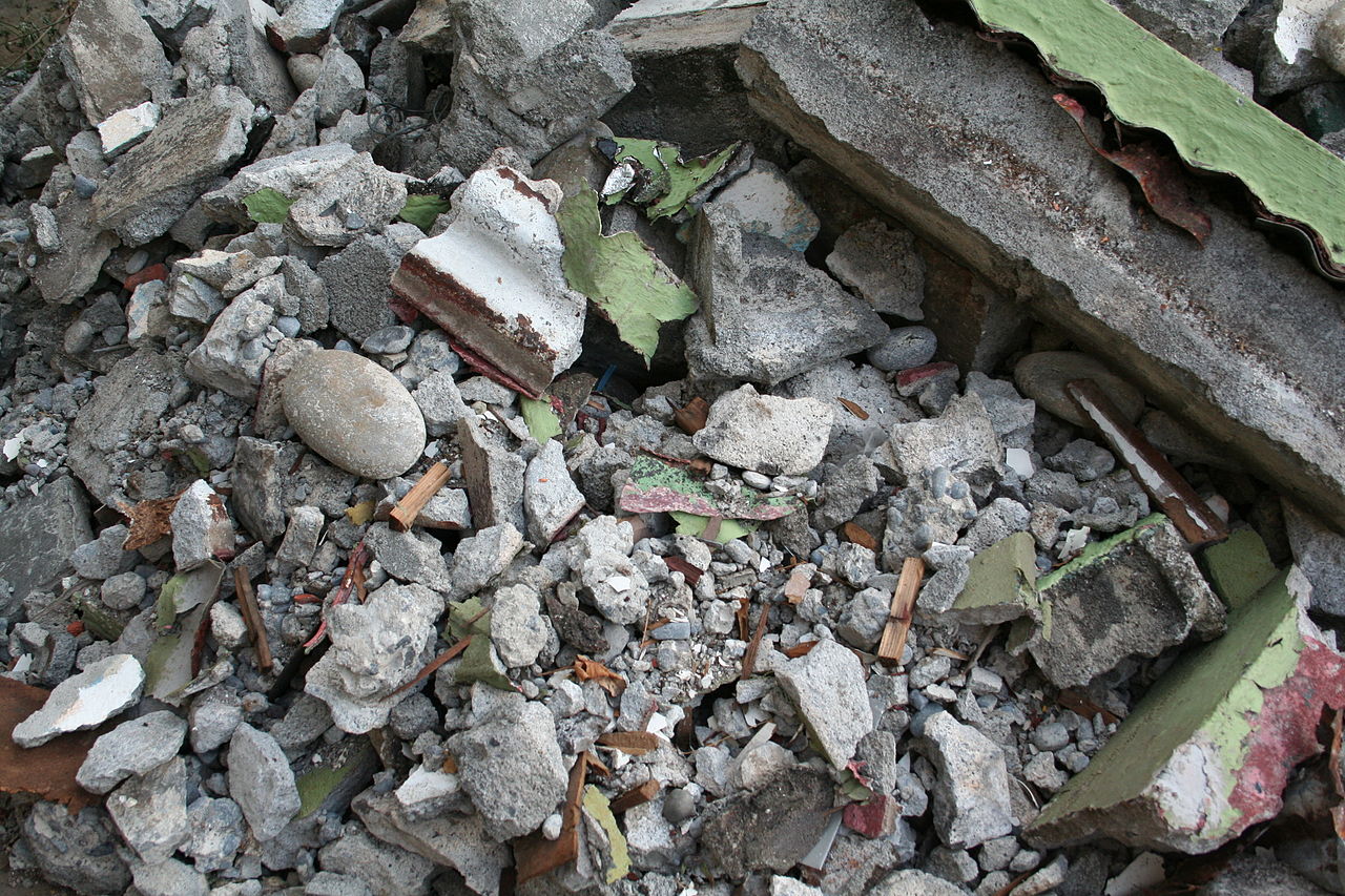 déchets de chantier